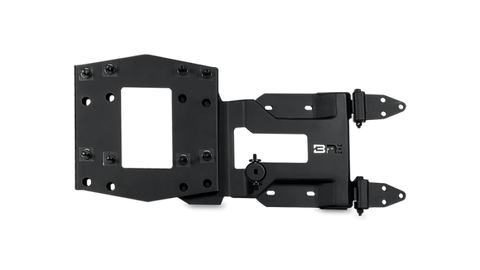 Body Armor 4x4 18-22 Jeep Wrangler JL Reinforced Tire Carrier - Black
