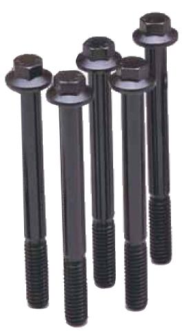 ARP 3/8-24 x 3.250 hex black oxide bolts