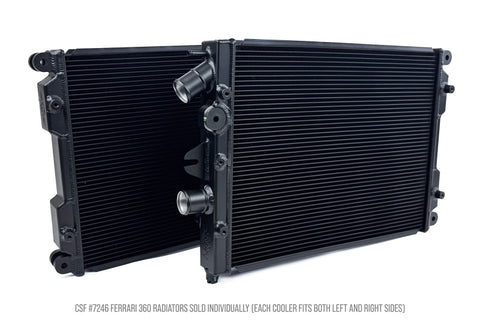 CSF 00-08 Ferrari 360 High Performance All Aluminum Radiator - Left/Right