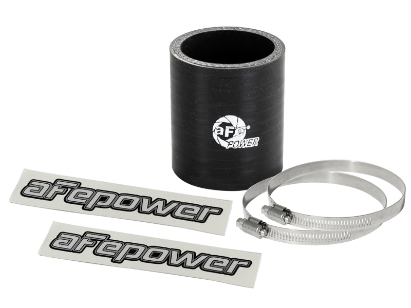 aFe Magnum FORCE Intake Coupling Kit (1-1/2 IN ID x 2 IN L) Straight Coupler - Black