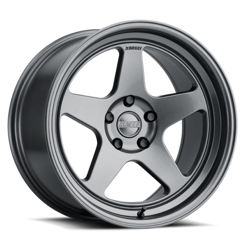 Kansei K12G KNP 17x8in / 5x114.3 BP / 35mm Offset / 73.1mm  Bore - Gunmetal
