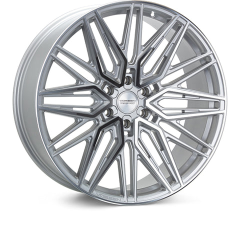 Vossen HF6-5 22x9.5 / 6x135 / ET20 / 87.1 / Deep - Silver Polished Wheel