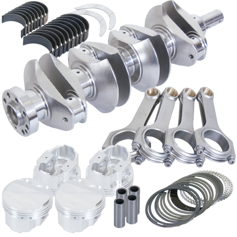 Eagle Nissan Sr20 3.583in Billet Crank 5.365in H-Beam 10.8cc Dome 86mm Pistons Rotating Assembly