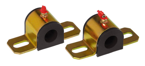 Prothane Universal Greasable Sway Bar Bushings - 7/8in - Type B Bracket - Black