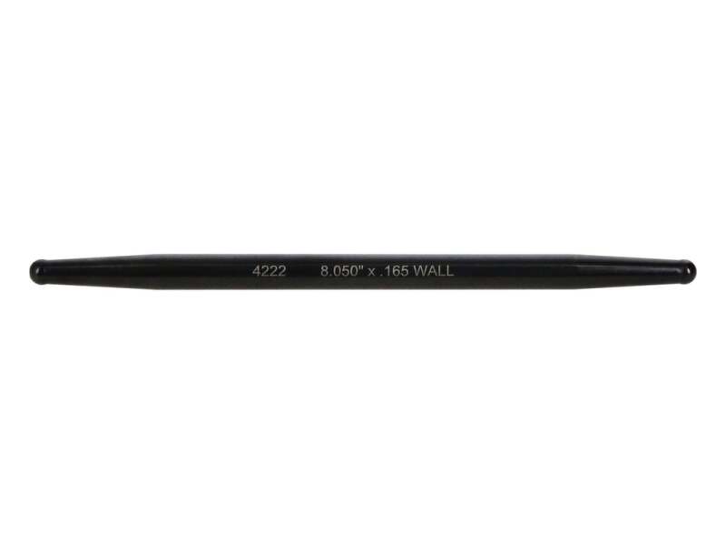 Manley Push Rod - 7/16 Dia. - 11.750 Length - 0.165 Wall - 4130 Chrome Moly - Swedged End - Set of 8