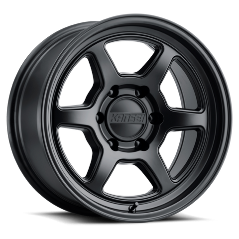 Kansei K14MB Roku 17x8.5in / 6x139.7 BP / -10mm Offset / 106.1mm  Bore - Matte Black