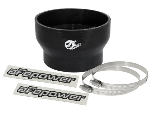 aFe Magnum FORCE Intake Coupling Kit (4-1/3 IN ID to 3-1/2 IN ID x 2-3/4 IN L) Straight Black