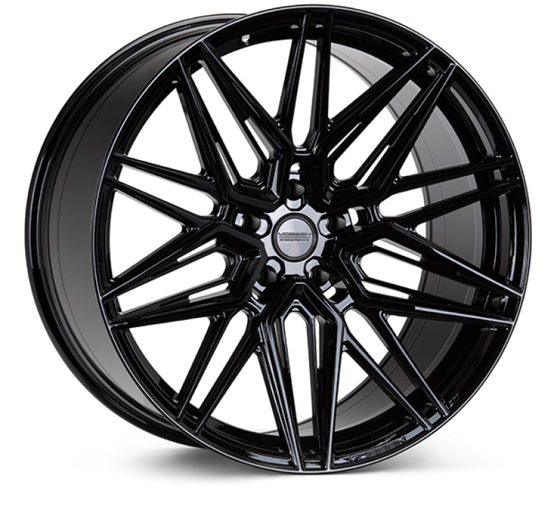 Vossen HF-7 19x9.5 / 5x112 / ET35 / 66.5 / Deep - Gloss Black Wheel