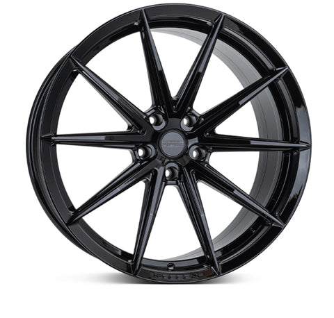 Vossen HFX-2 23x11 / 5x112 / ET14 / 66.5 / Super Deep - Gloss Black Wheel