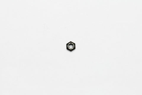 Wilwood Hex Nut - 1/4-20 x 0.75 - Black Zinc
