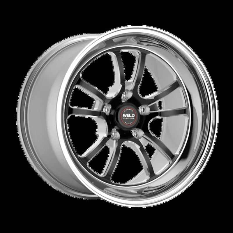 Weld S70 RT-S 18x8in / 5x120 BP / 5.1in. BS - Black Gloss Wheel