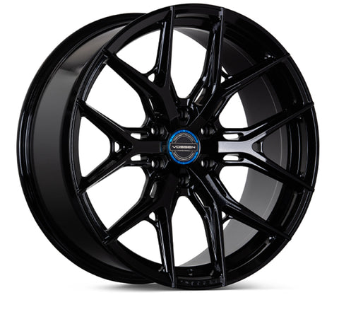 Vossen HF6-4 24x10 / 6x135 / ET35 / 87.1 / Deep - Gloss Black Wheel