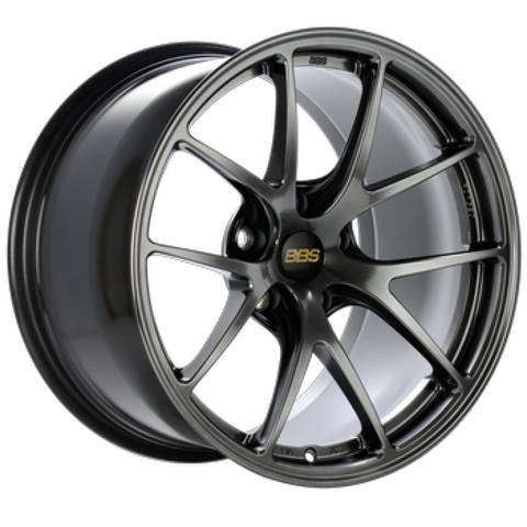 BBS RI-A 18x9 5x114.3 ET50 82mm PFS Required Diamond Black Wheel