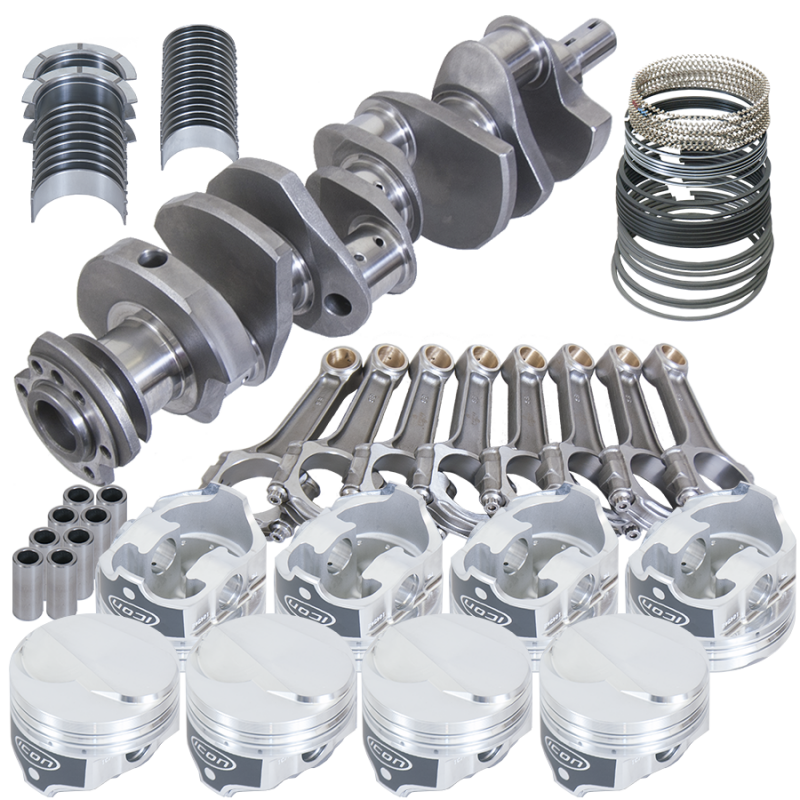 Eagle Chevy 454 4.000in Crank 6.135in I-Beam Rods 18cc Dome 4.350in Pistons Rotating Assembly