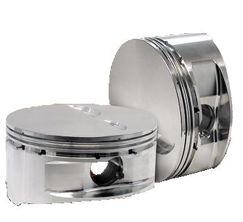 CP Piston Set for Chevrolet 454 Big Block - Bore (4.560) - Stroke (4.000) - Dome (47.5cc) - Set of 8