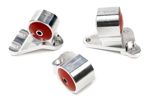 Innovative 92-95 Civic B/D Series Black Aluminum Mounts 60A Bushings (3 Bolt)