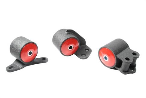Innovative 92-95 Civic B/D Series Black Steel Mounts 60A Bushings (3 Bolt)