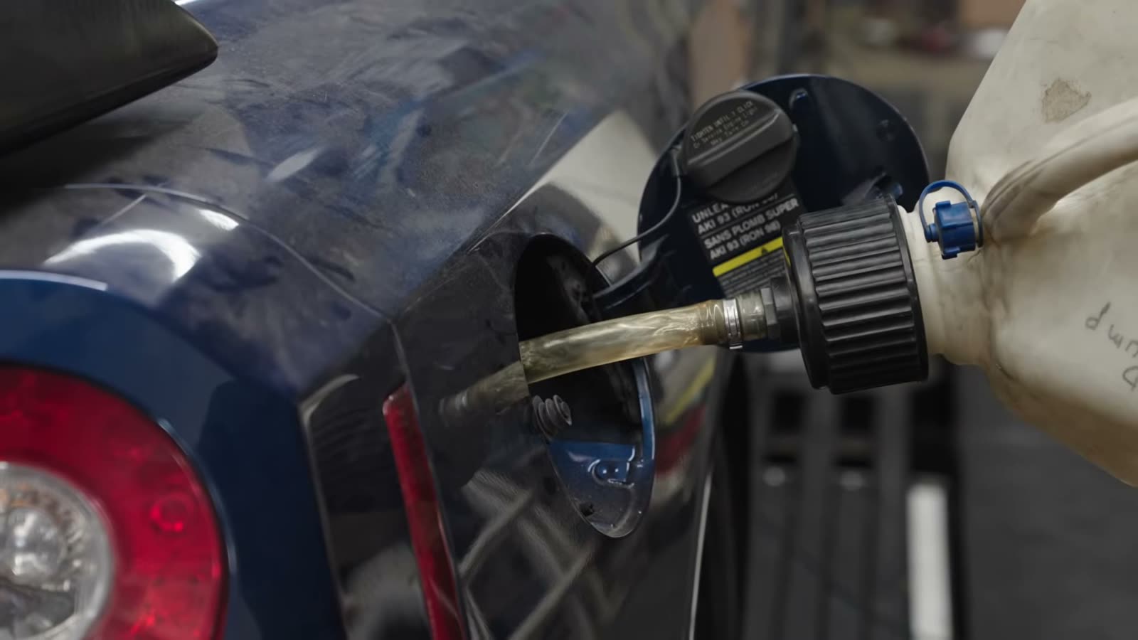 E85 going into the GT-R before the pulls